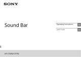 Sony HT-CT770 Operating instructions