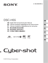 Sony DSC-H55 Operating instructions