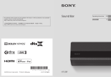 Sony HT-Z9F Operating instructions