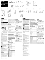 Sony SA-FT7ED Operating instructions