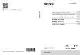 Sony DSC-WX300 User manual
