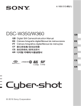 Sony Cyber-shot DSC-W350 User manual