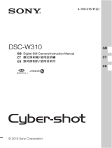 Sony DSC-W310 User manual