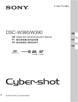 Sony DSC-W380 User manual