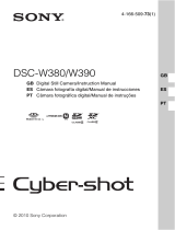 Sony DSC-W380 Operating instructions