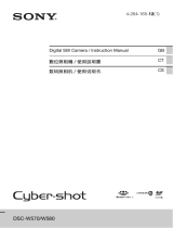 Sony DSC-W570 User manual