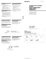 Sony CDX-555RF User manual