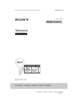 Sony KD-49X9000F Reference guide