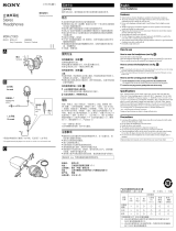Sony MDR-Z1000 Operating instructions