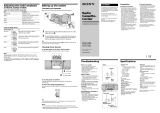 Sony CFS-515S User manual