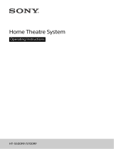 Sony HT-S700RF Operating instructions