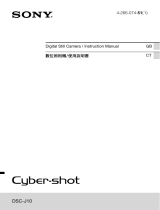 Sony DSC-J10 User manual