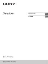 Sony KDL-65W850C Reference guide