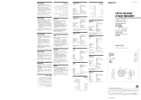 Sony XS-GF1322X Operating instructions