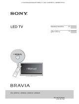 Sony KDL-32W654A Owner's manual