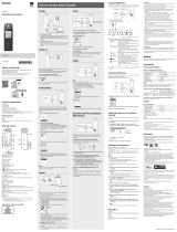 Sony ICD-SX2000 Operating instructions