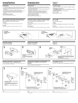 Sony XR-4800 Installation guide