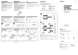 Sony XR-C7500RX Installation guide