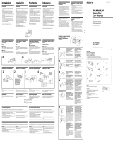 Sony XR-C7500R Installation guide