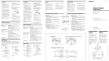 Sony XM-1002HX User manual