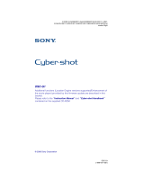 Sony DSC-G1 Operating instructions