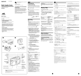 Sony WM-GX221 Owner's manual