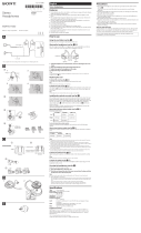 Sony MDR-EX1000 User manual