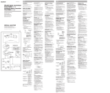 Sony ICF-C50 User manual
