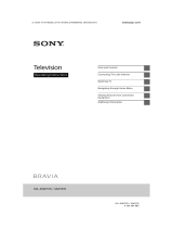 Sony KDL-49W757D Operating instructions