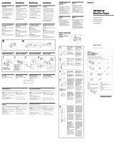 Sony MDX-C7970R Installation guide