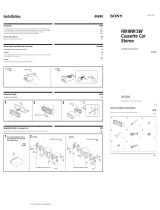 Sony XR-3304 Installation guide