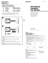 Sony XR-C4120 Installation guide