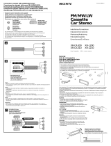 Sony XR-CA310 Installation guide