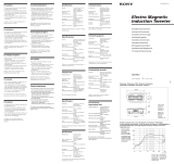 Sony XS-HS1 Operating instructions