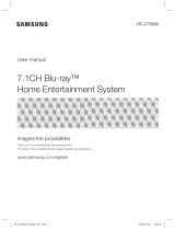 Samsung HT-J7756W User manual