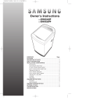 Samsung SW65ASP User manual