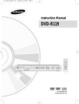 Samsung DVD-R119 User manual