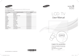 Samsung LN40D550K1G Quick start guide
