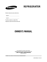 Samsung RB213KASB User manual