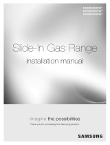 Samsung NX58H9950WS/AC Installation guide
