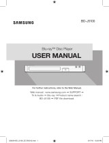 Samsung BD-J5100 Quick start guide