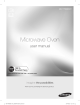 Samsung MC17F808KDT/AC User manual