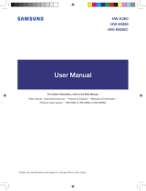 Samsung HW-KM36C User manual