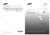 Samsung UN55H6400AF Quick start guide