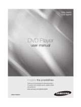 Samsung DVD-1080P9 User manual