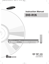 Samsung DVD-R135 Owner's manual