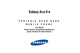 Samsung SGH-T599V User manual