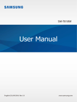 Samsung SM-T818W User manual