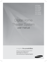 Samsung HT-TZ325 User manual