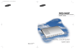 Samsung SCQ-041P Owner's manual